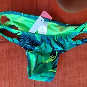 TARGET xhileration Bikini Bottom Palm Print